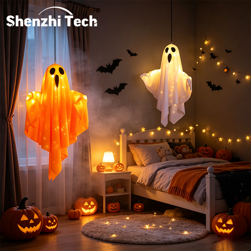 Lighting Decor Bedroom - Подвесная светящаяся лампа в виде призрака