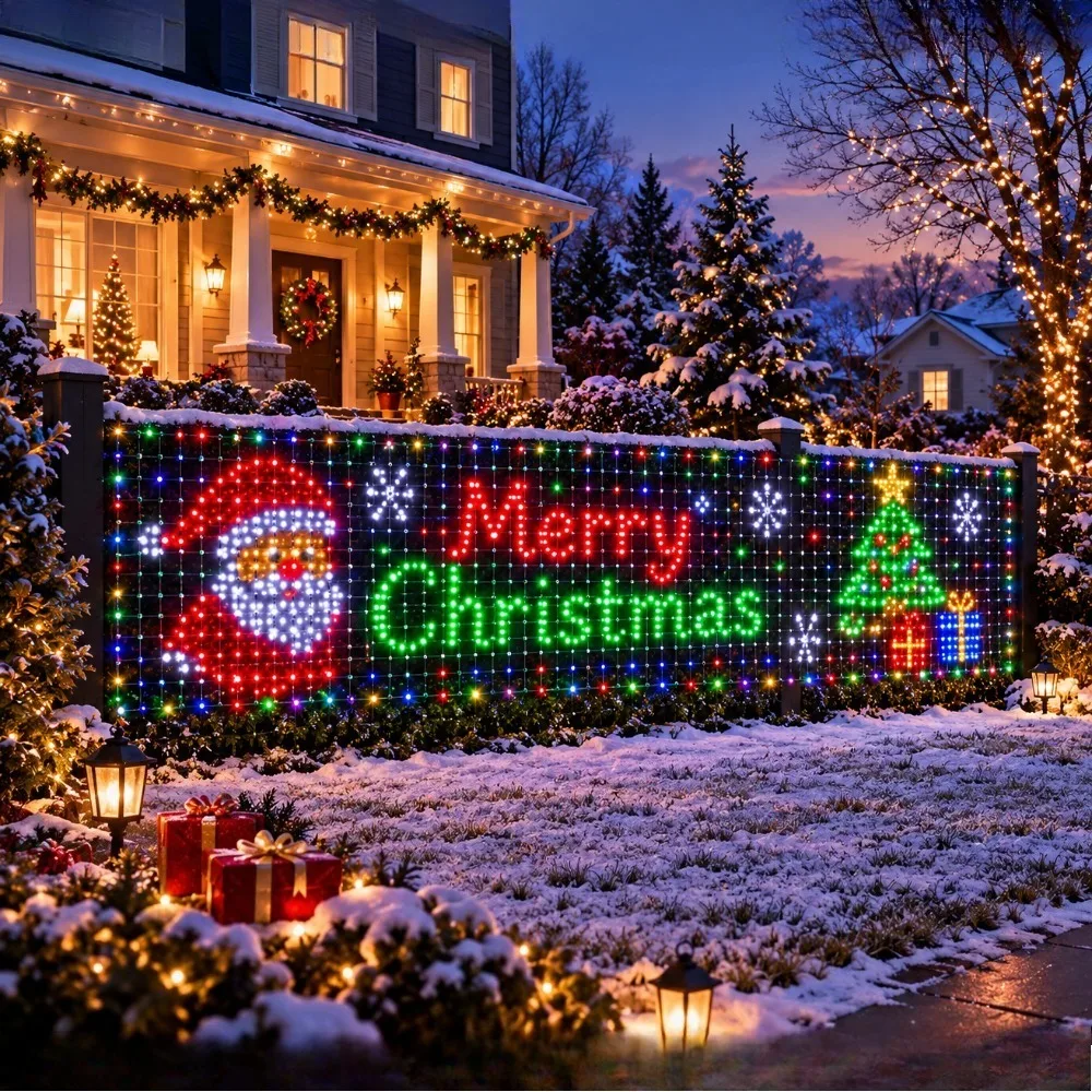 Lighting Christmas Decor - Набор для самостоятельной установки рождественских сетчатых