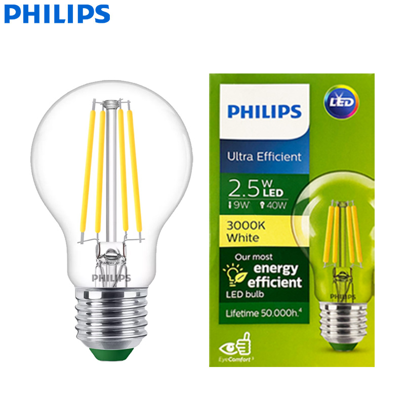 Philips Bulb Led Classic - PHILIPS Ультраэффективная светодиодная лампа с нитью