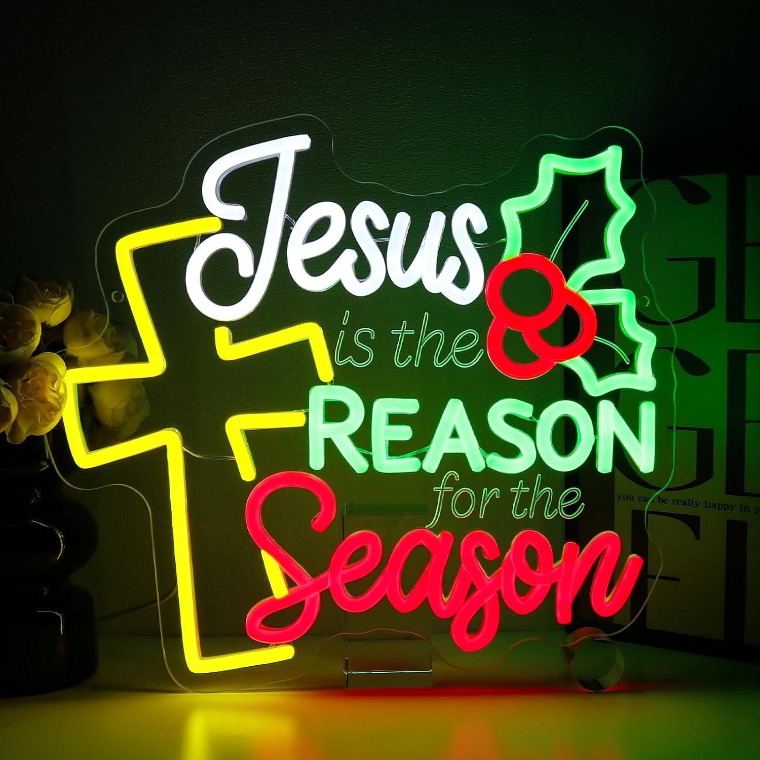 «Иисус – причина этого праздни – обзор и цена Lighting Christmas Decor