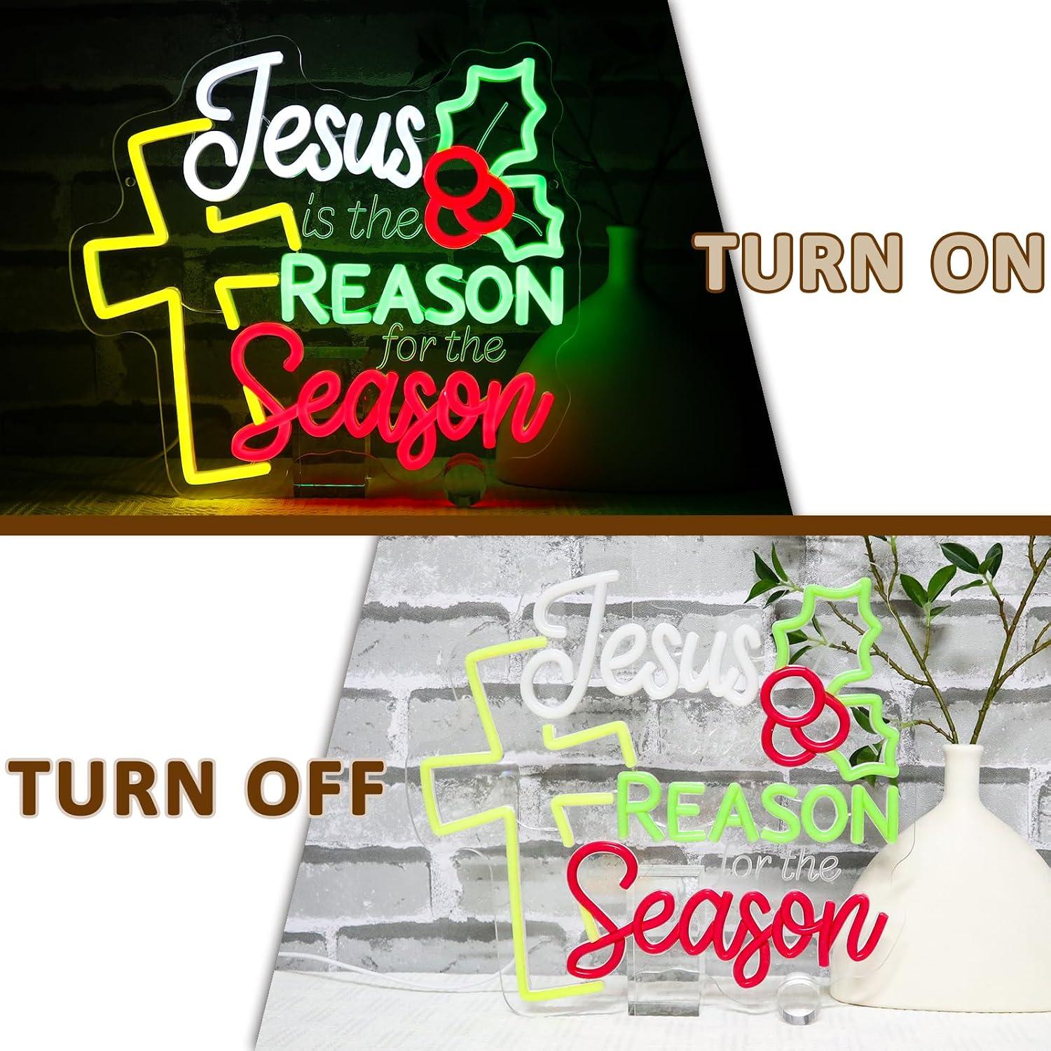 «Иисус – причина этого праздни – обзор и цена Lighting Christmas Decor