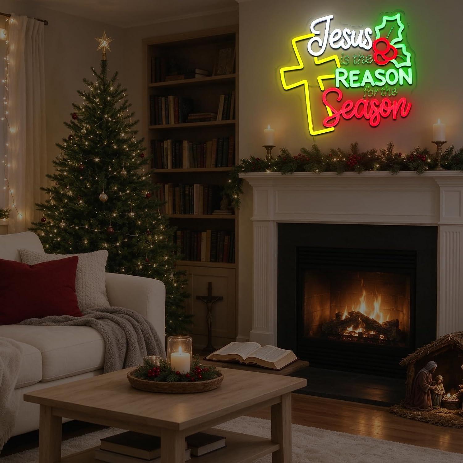 «Иисус – причина этого праздни – обзор и цена Lighting Christmas Decor