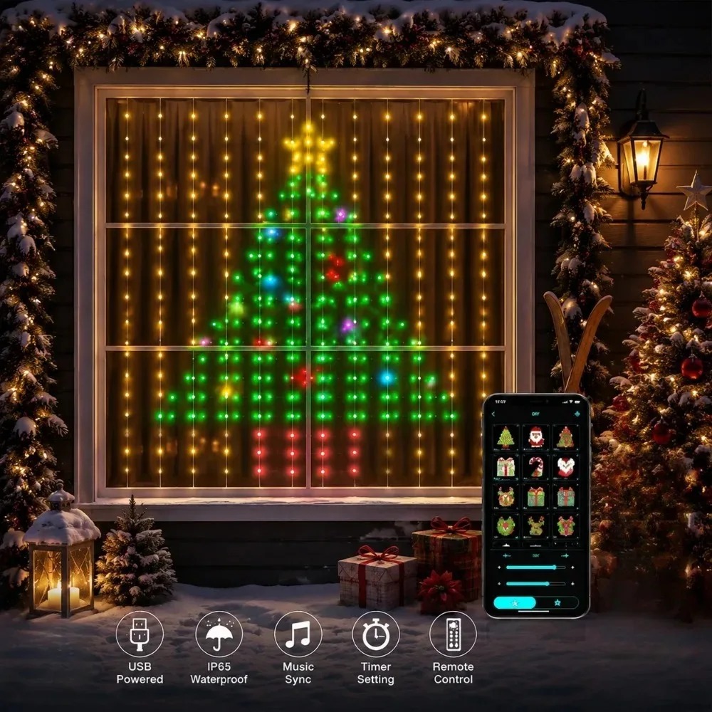 Светодиодные рождественские за – обзор и цена Lighting Christmas Decor