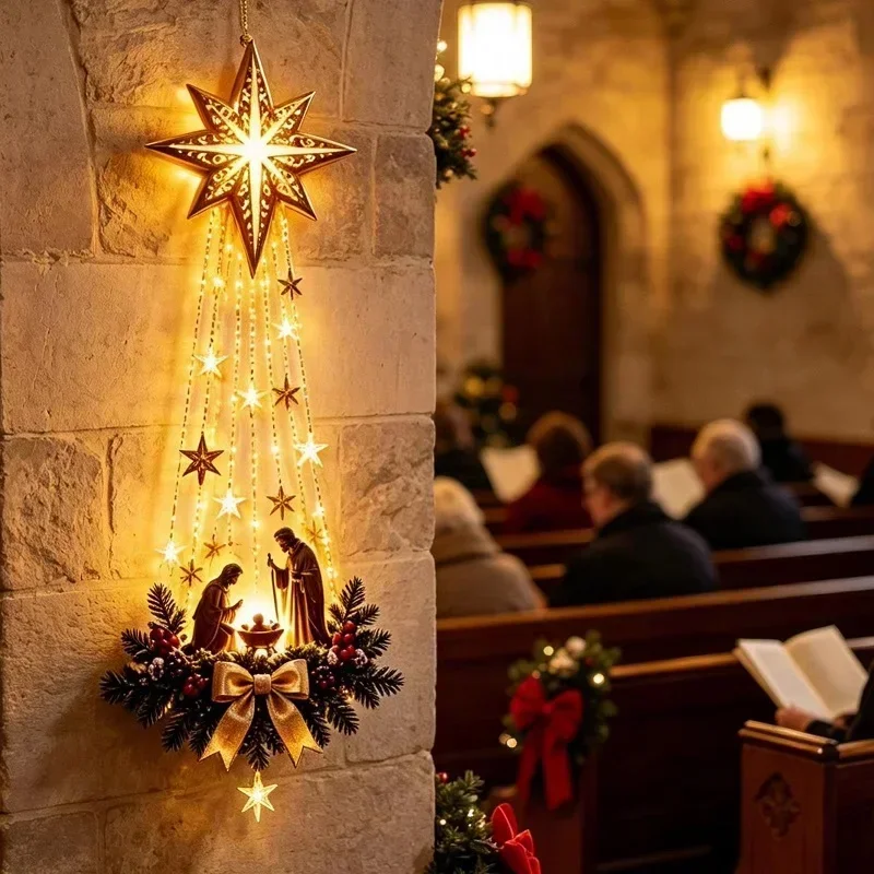 Рождественский светящийся наст – обзор и цена Lighting Decoration Ideas