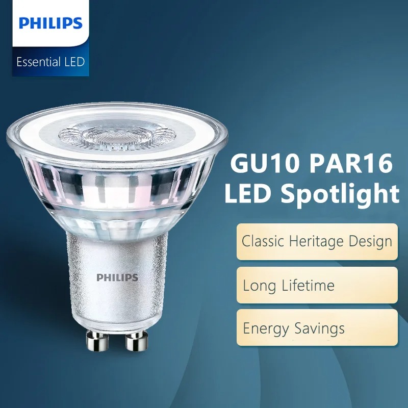 Philips GU10 PAR16 Essential C – обзор и цена Philips Bulb Led Classic
