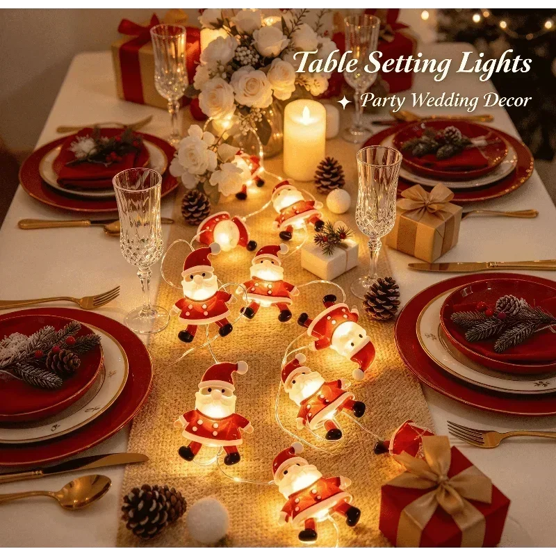2 м, 20 светодиодов, гирлянда  – обзор и цена Lighting Christmas Decor