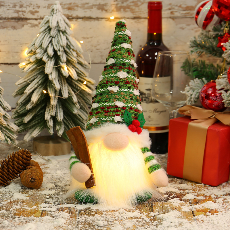 Светодиодная фигурка гнома-сан – обзор и цена Lighting Christmas Decor